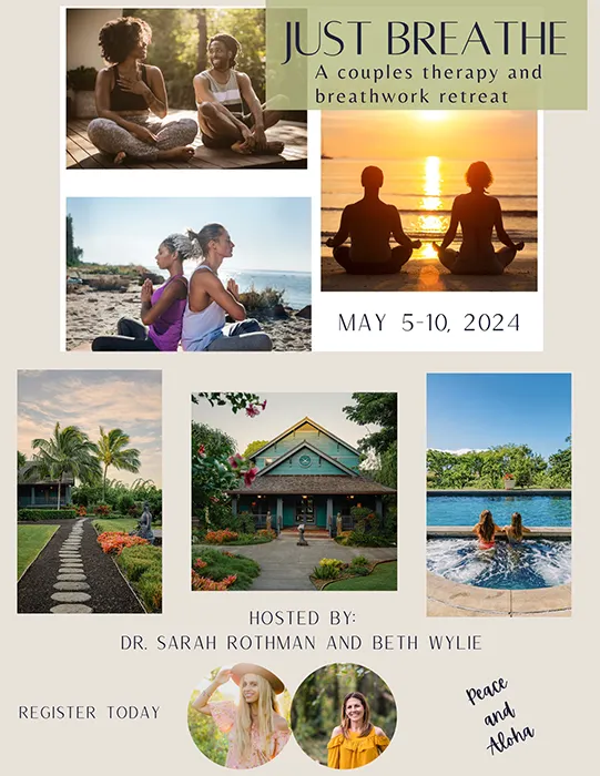 Naturopath Maui HI Couples Retreat Flyer