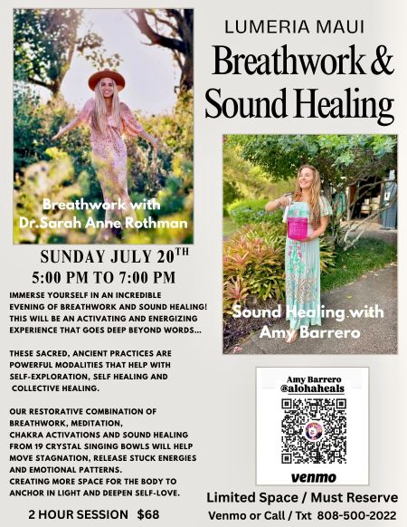 Naturopath Maui HI Breathwork and Sound Naturopath Maui HI Breathwork and Sound