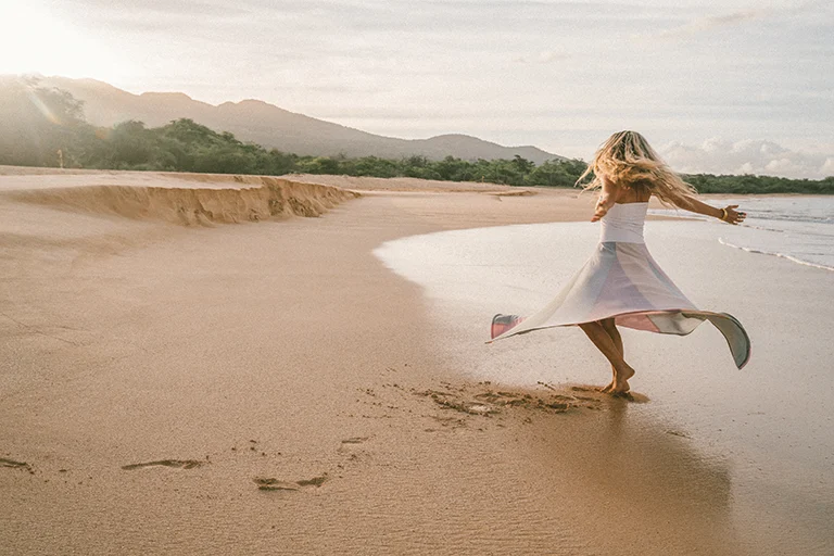 Naturopath Maui HI Sarah Rothman On The Beach Use
